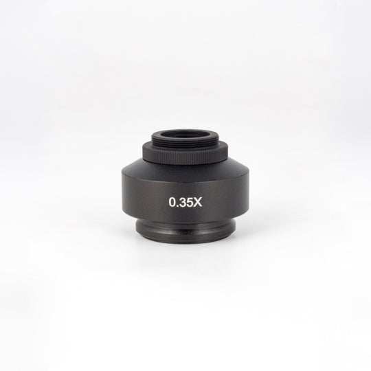 Motic 0.35X C-Mount Camera Adapter for 1/3" Sensor | Compatible with Moticam S & A Series, BTI, X5 Plus, BA, AE & Panthera Microscopes