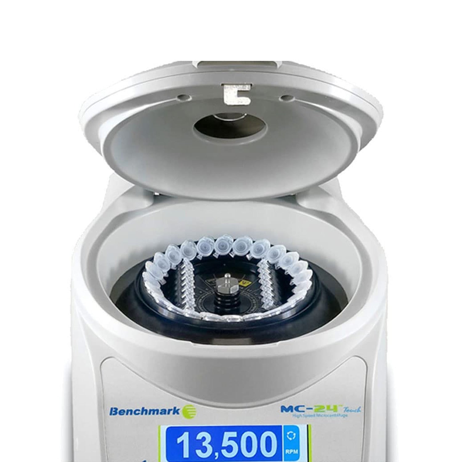 MC-24™ Touch Microcentrifuge – 16,800 × g, Touchscreen Control, COMBI-Rotor for Tubes & Strips | Benchmark Scientific