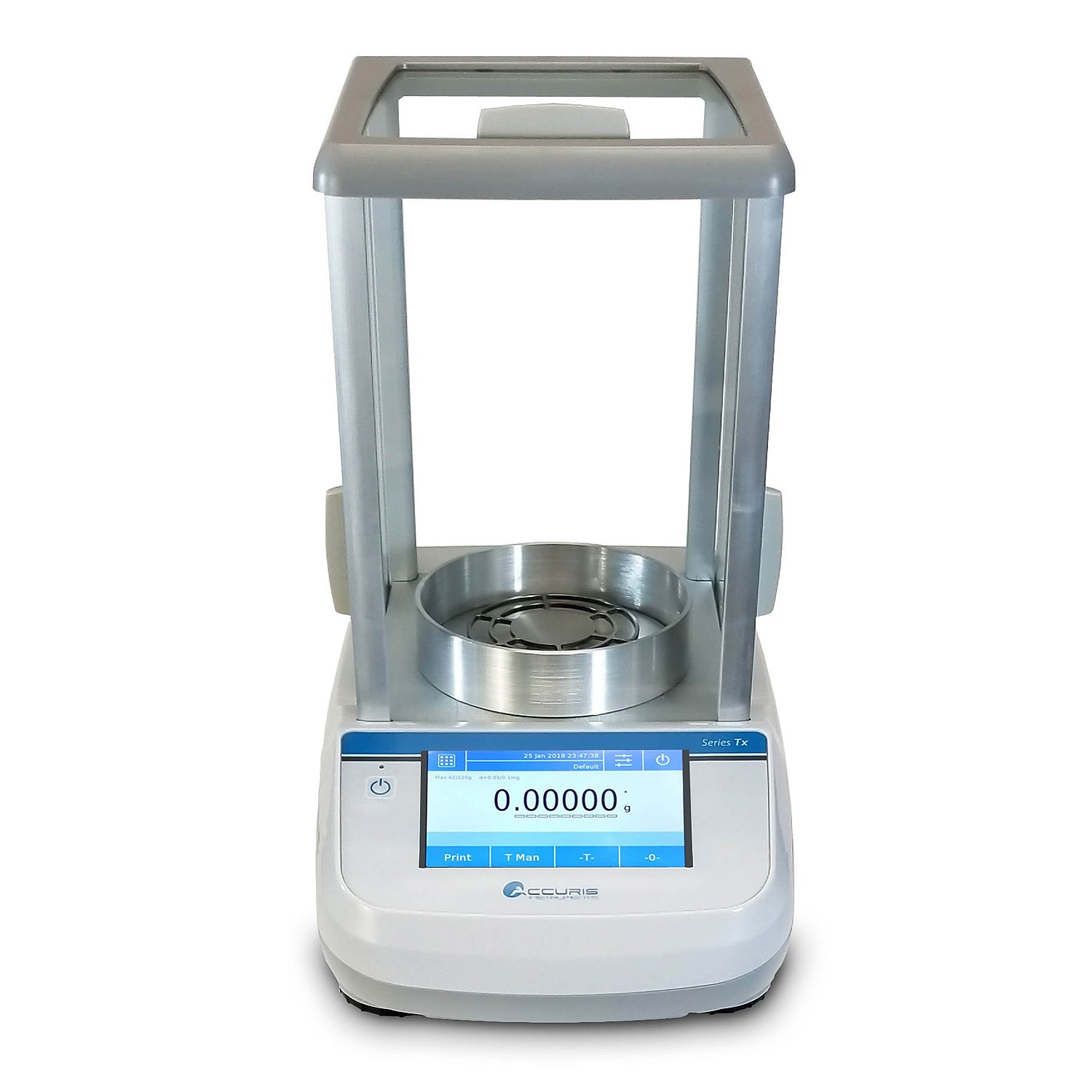 Accuris™ Series Tx Semi-Micro Analytical Balance – Internal Calibration, Touch Screen, 62g x 0.00001g / 120g x 0.0001g, USB & RS232 Connectivity