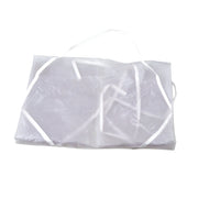 Clear Vinyl Lab Apron, Medium 27x36 – Latex-Free Chemical, Oil & Grease Resistant Protective Apron for Labs, Kitchens & Workshops