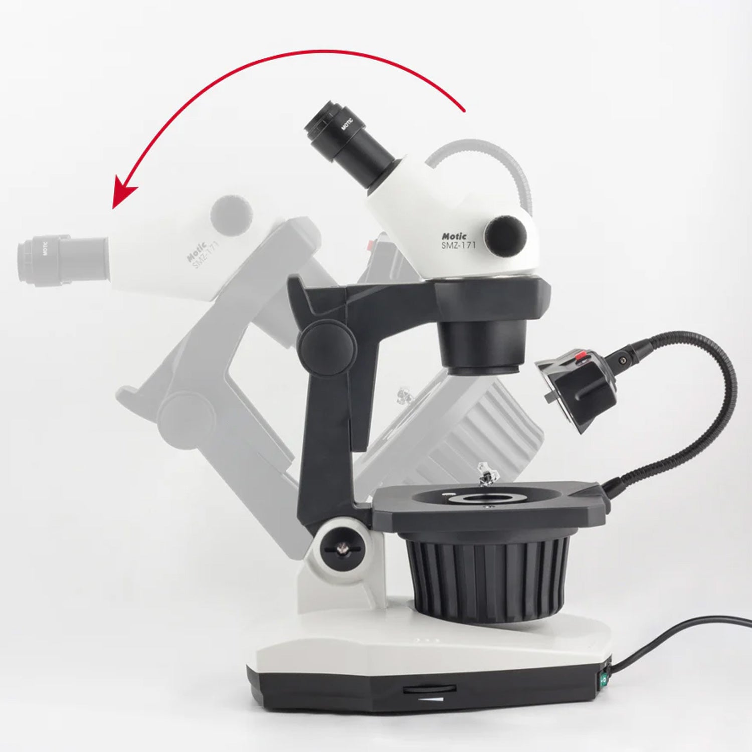 Motic GM-171 Gemological Microscope Series — Precision Optics for Gemstone & Jewelry Inspection