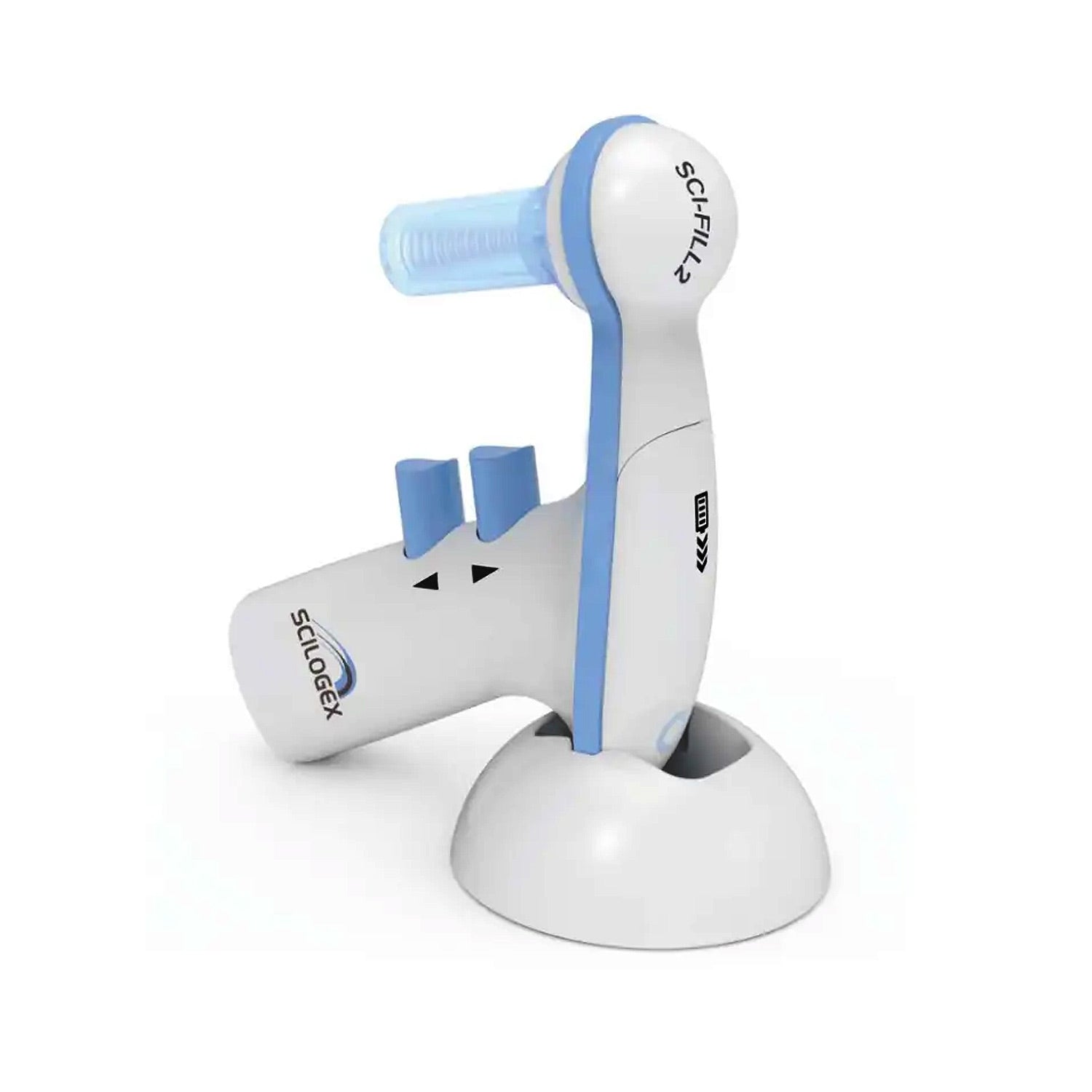 SCILOGEX SCI-Fill2 Motorized Pipette Filler – Ergonomic Serological Pipette Controller, 1–100mL, with Filters, Charger & Stand