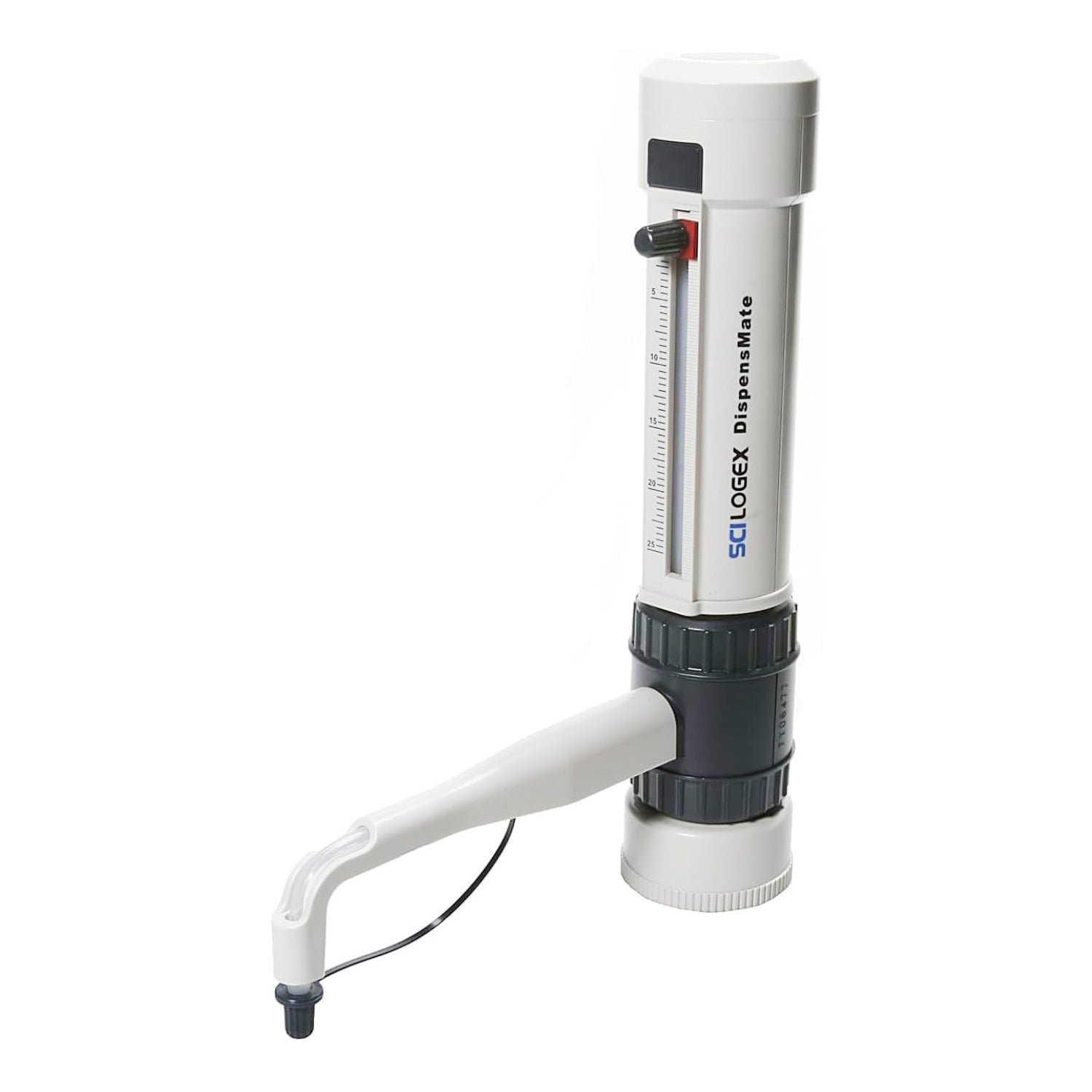 SCILOGEX SCI-Spense Bottle Top Dispenser, Autoclavable Chemical-Resistant Liquid Dispenser with Adjustable Volume Control & Bottle Adapters (Multiple Volume Ranges)