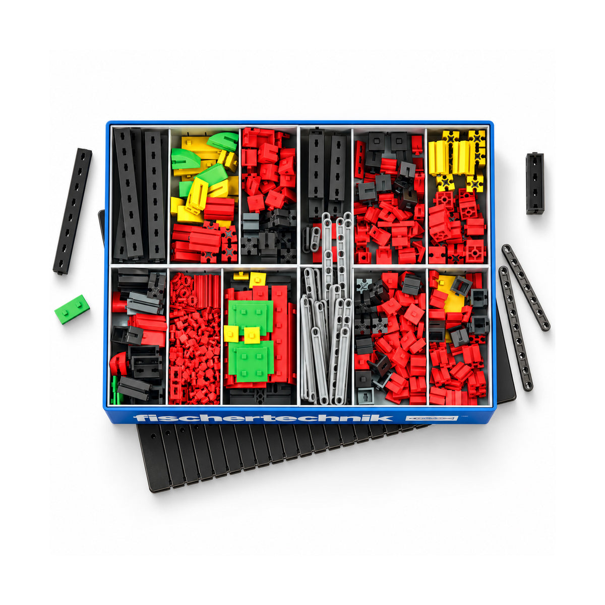 fischertechnik Creative Box Basic – 630-Piece STEM Building & Construction Set with Storage Box