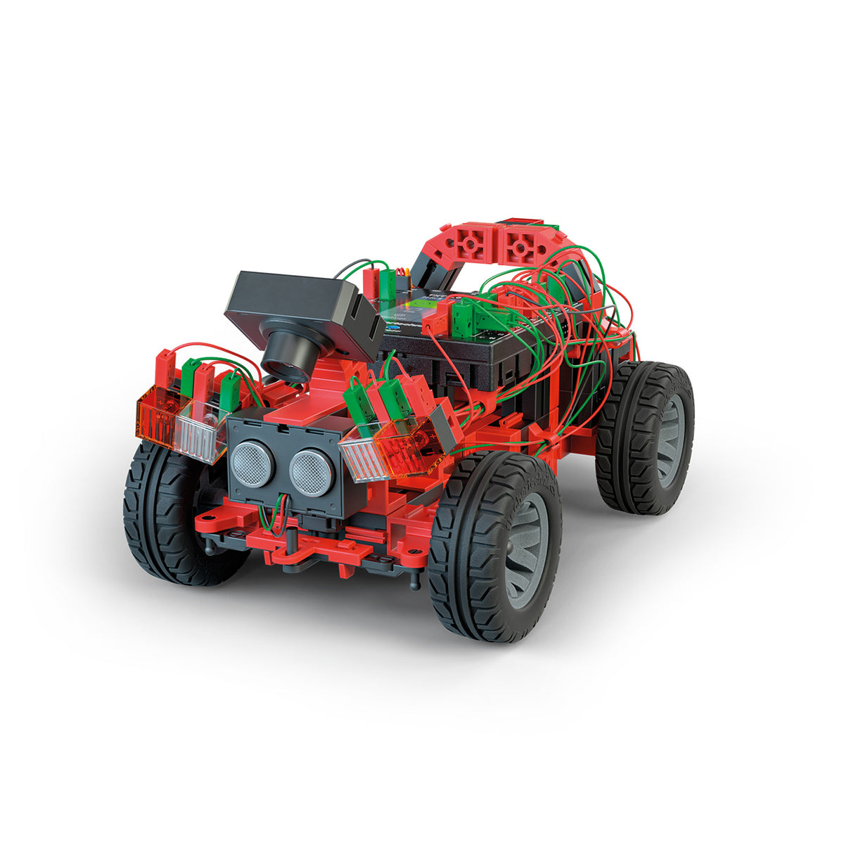 fischertechnik Robotics Add-On: Autonomous Driving STEM Coding & Robotics Expansion Kit – 115 Pieces