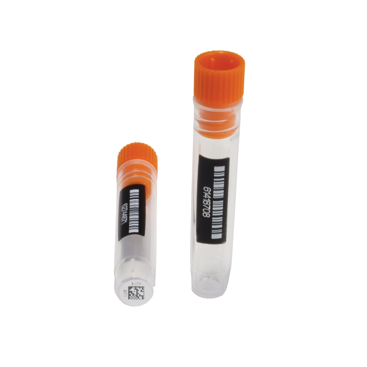 United Scientific® 2D Tubes with Screw Caps, 1.0mL – Internal Thread, 2D Data-Matrix Barcode, Ultra-Low Temperature Storage, 96-Well Rack