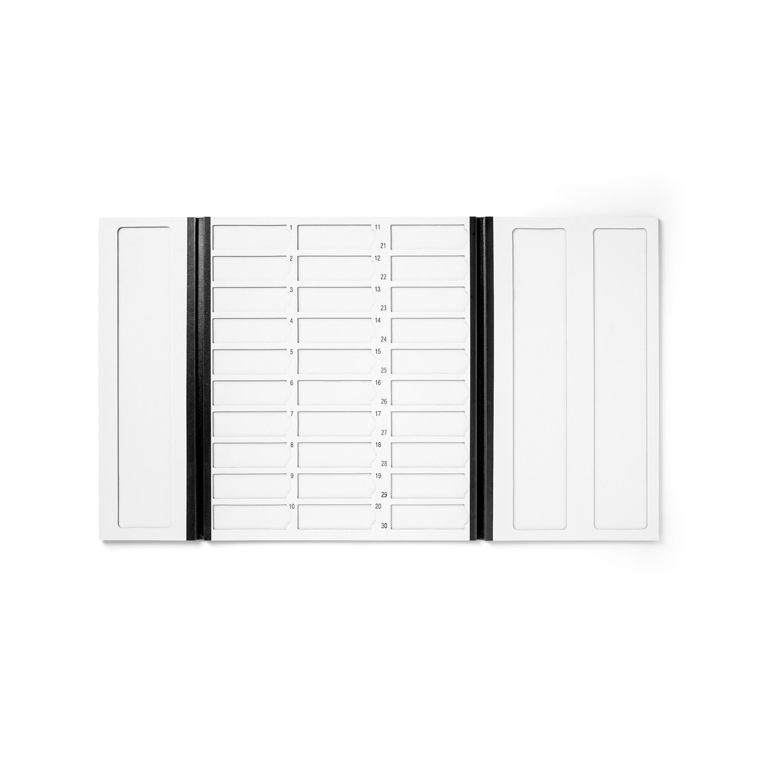 United Scientific® 20-Place Microscope Slide Tray, Cardboard – Pack of 50