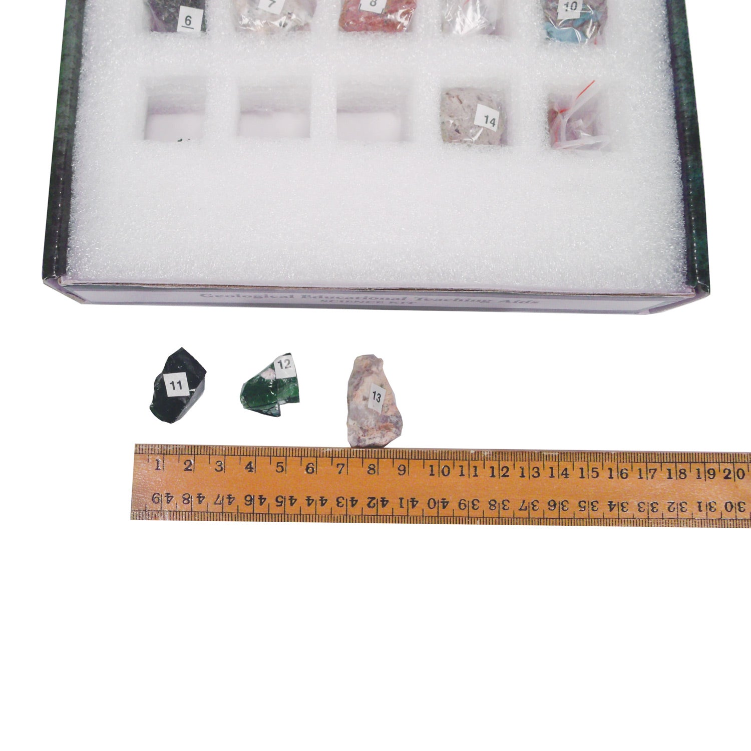 United Scientific® Igneous Rock Set – 15 Specimens for Geology & Earth Science Classrooms
