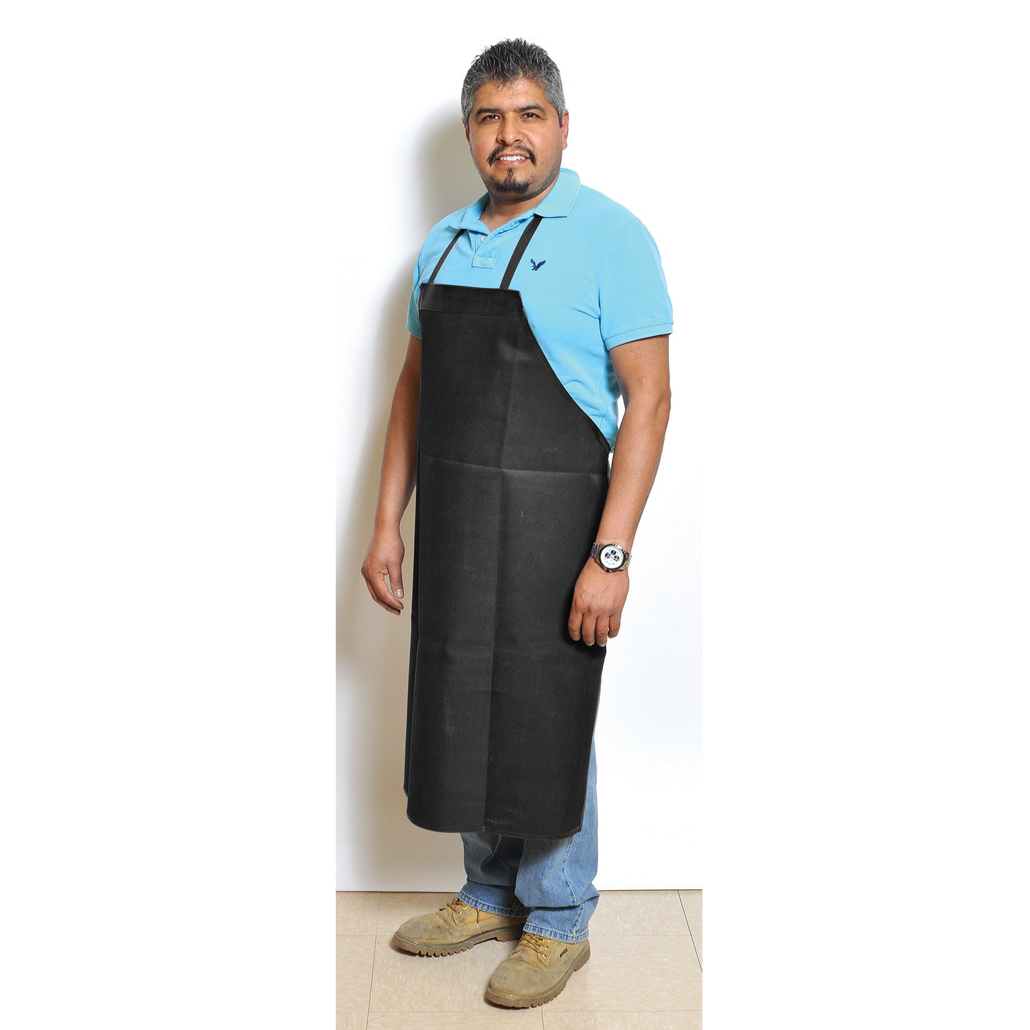United Scientific® PVC Laboratory Apron – 36" x 27" – Chemical Resistant Protective Apron