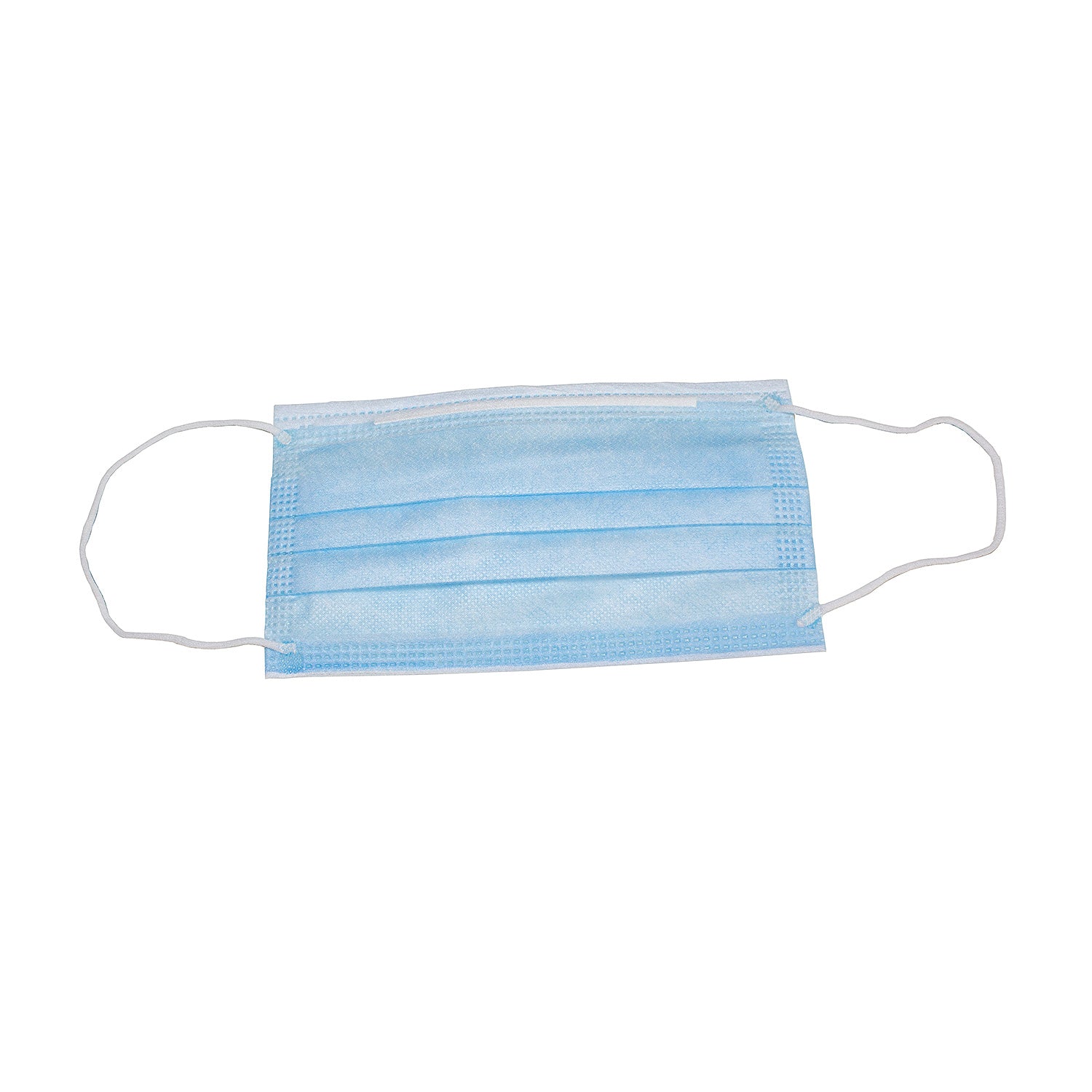 3-Ply Disposable Face Masks with Ear Loops – Breathable, Comfortable & Protective, ≥95% BFE – Blue, Non-Sterile
