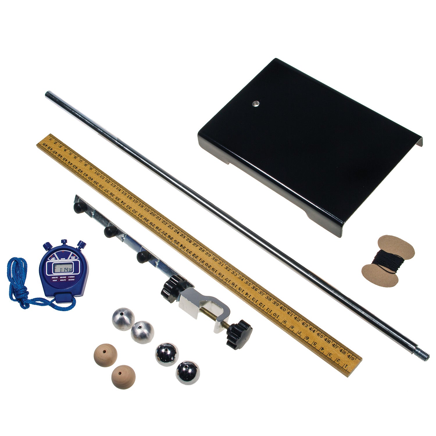 United Scientific® Pendulum Investigation Kit – Complete Classroom Physics Set for Studying Motion, Vibration & Waves