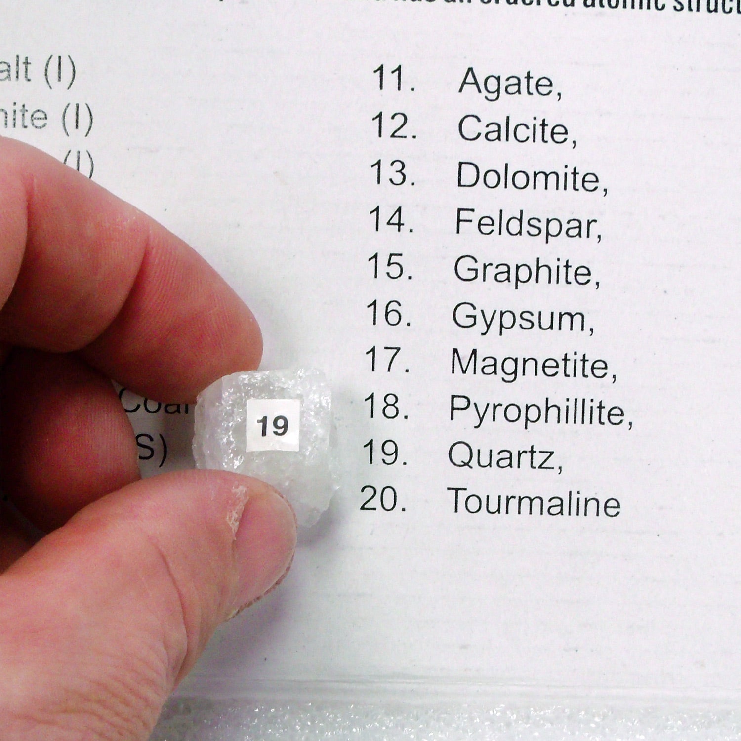 United Scientific® Rock and Mineral Collection – 20 Classroom Specimens for Geology & Earth Science Education