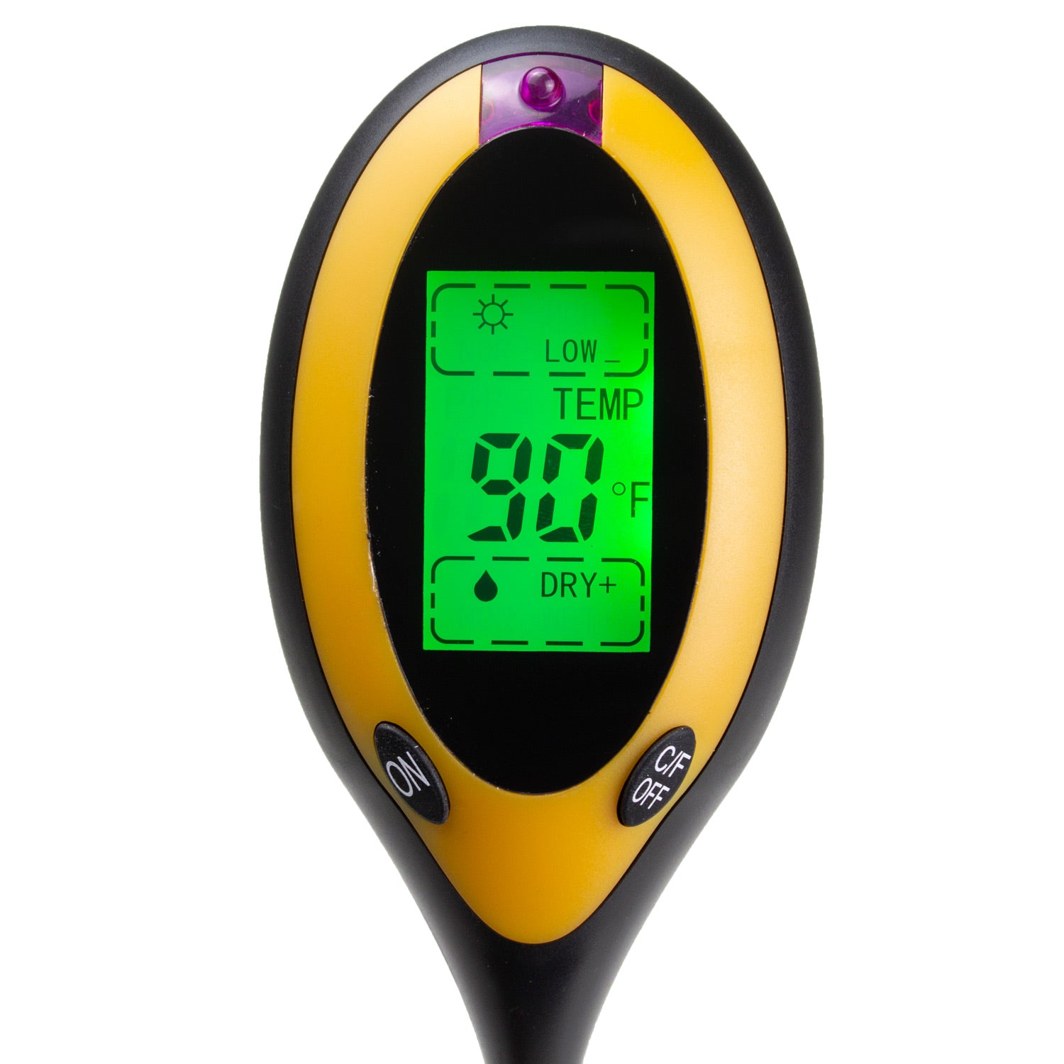 digital soil moisture ph sunlight temperature meter United Scientific Supplies UNSM41 4 in 1 Soil Meter
