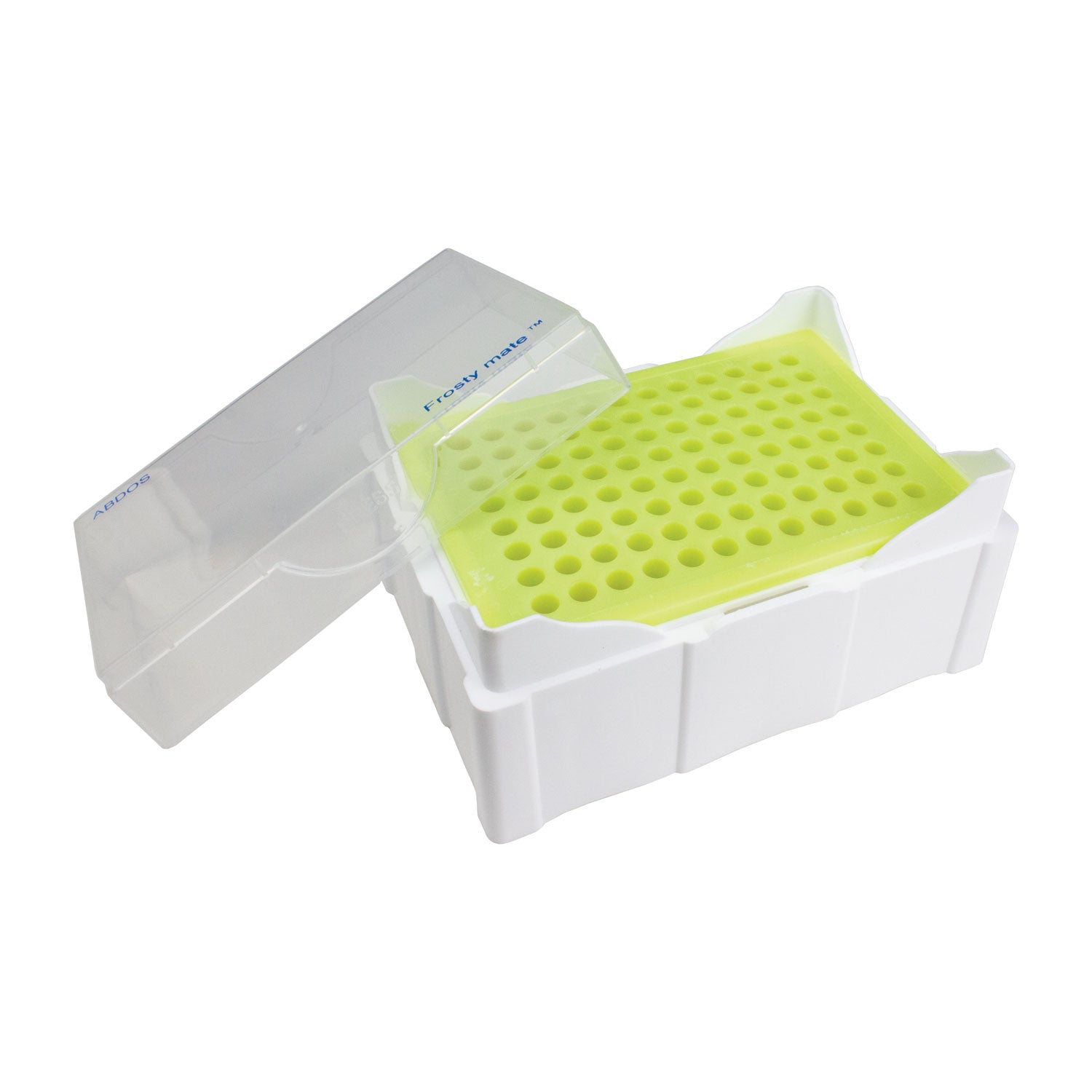 Frosty Mate™ Color Change Freezer Rack – Polypropylene, 24-Place, Temperature-Sensitive Sample Organizer