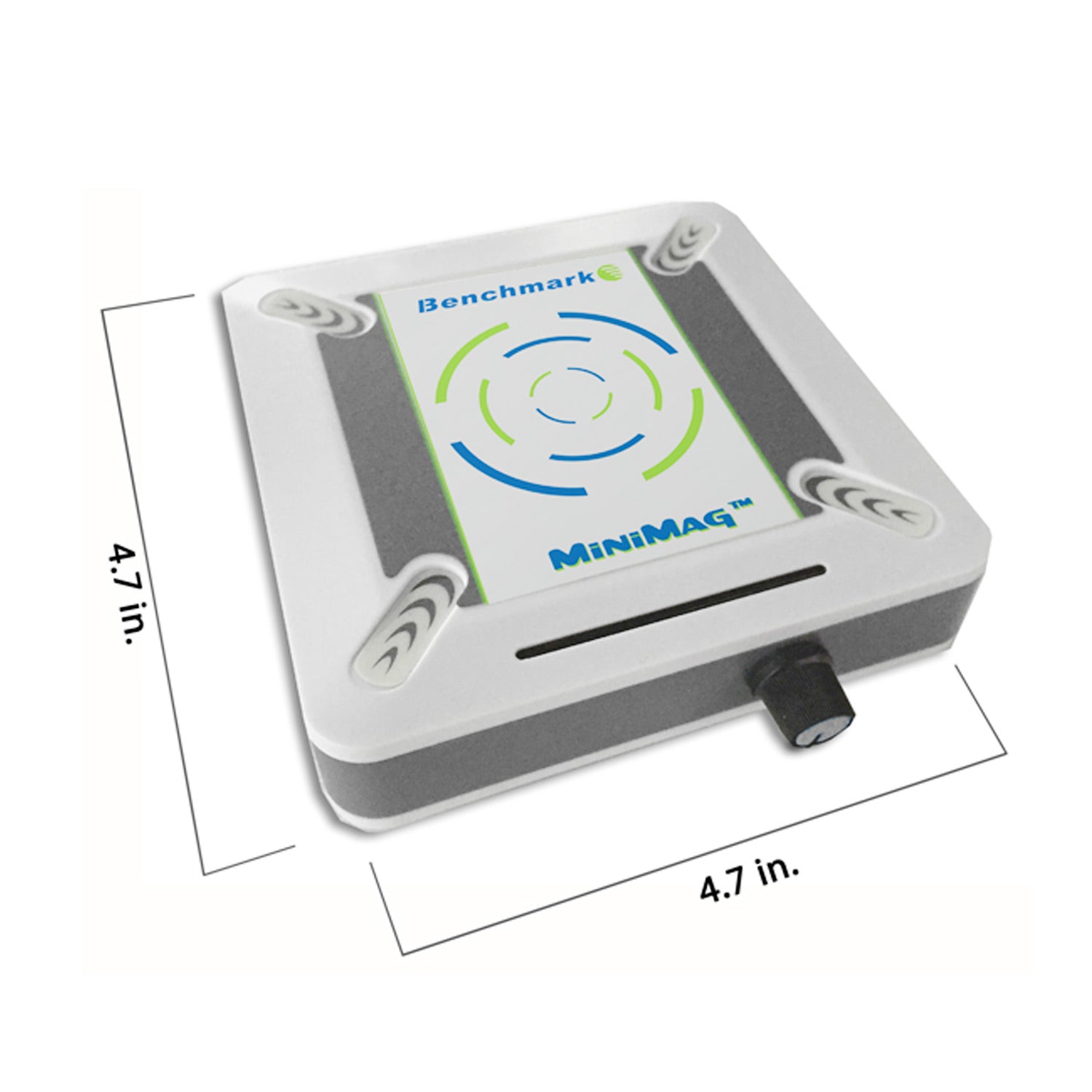 Benchmark Scientific MiniMag S1005 Mini Magnetic Stirrer – Compact 3.4″ Ceramic Plate, 100–1500 RPM, 1.5 L
