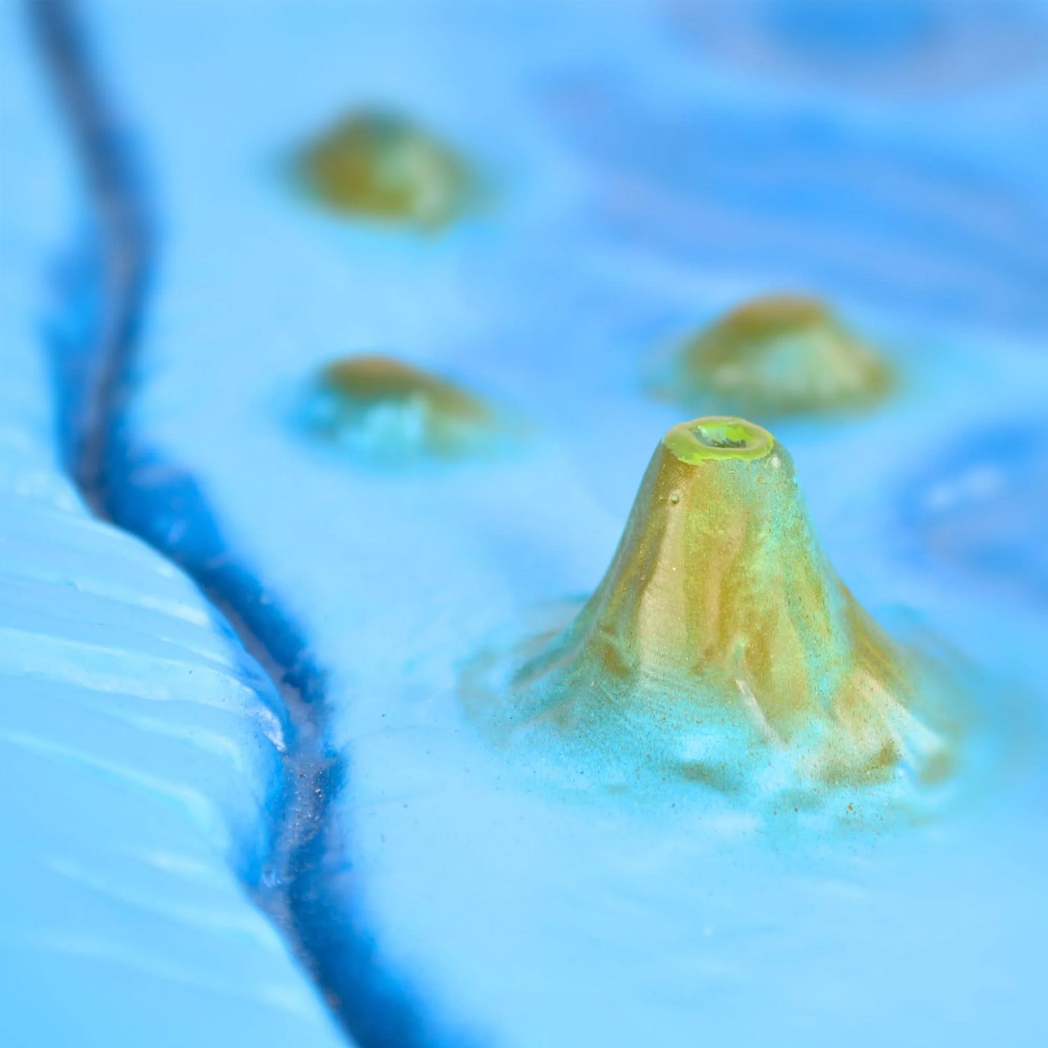 Eisco® Sea Floor Model – Labeled Underwater Geological Features | Wall-Mountable Backboard for Classroom & Marine Geology Education
