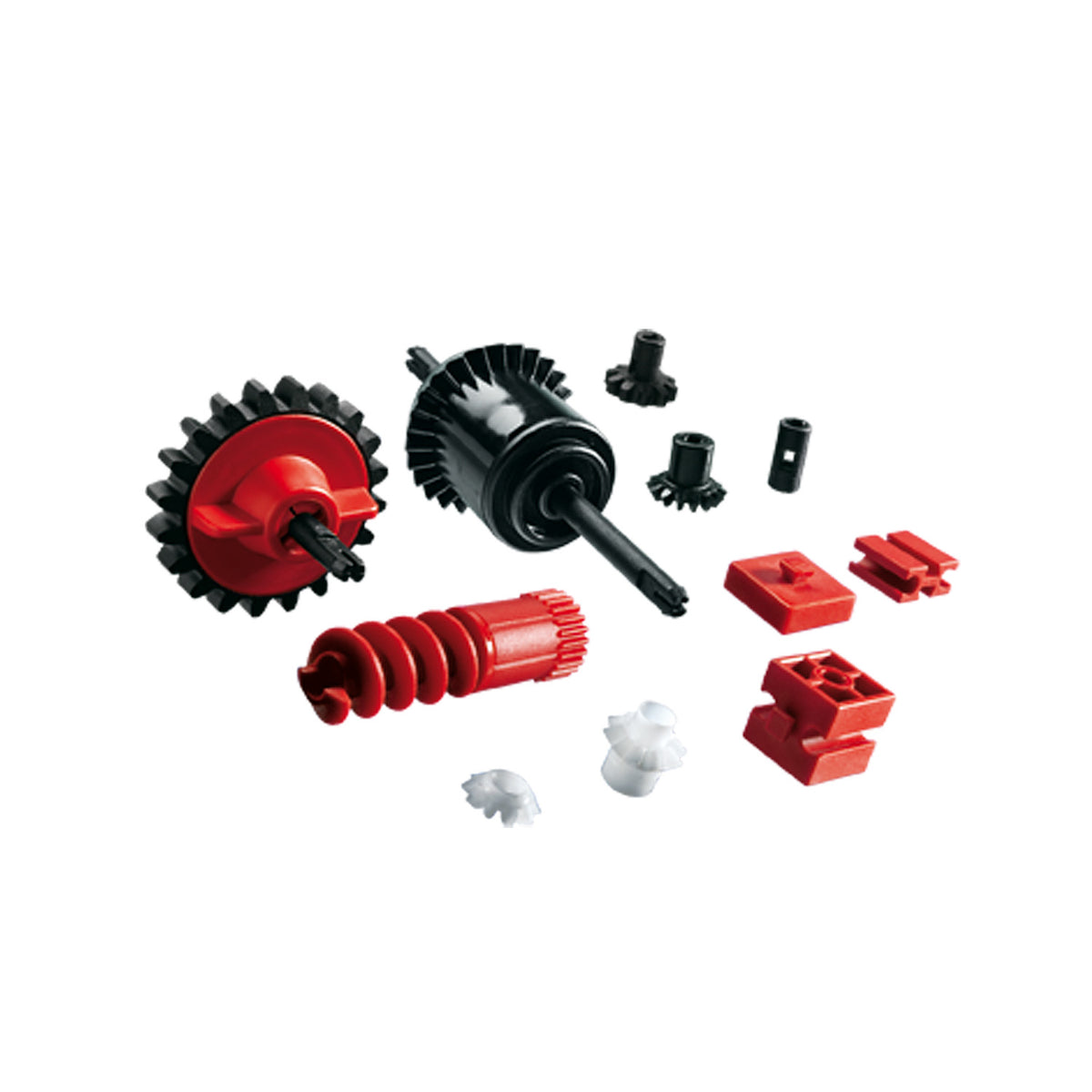 fischertechnik Motor Set XM – 9V Geared Motor with Gears, Axles & Gearbox Components, 3W, 340 RPM