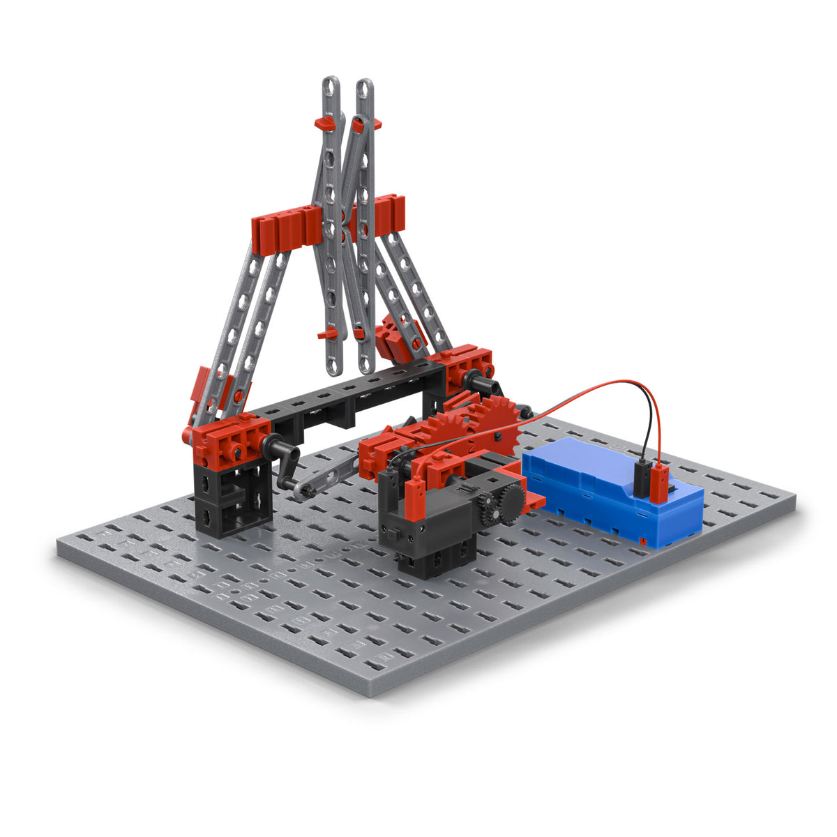 fischertechnik STEM Mechanics Educational Engineering Kit – 502 Pieces, 32 Models for Gears, Simple Machines & Statics