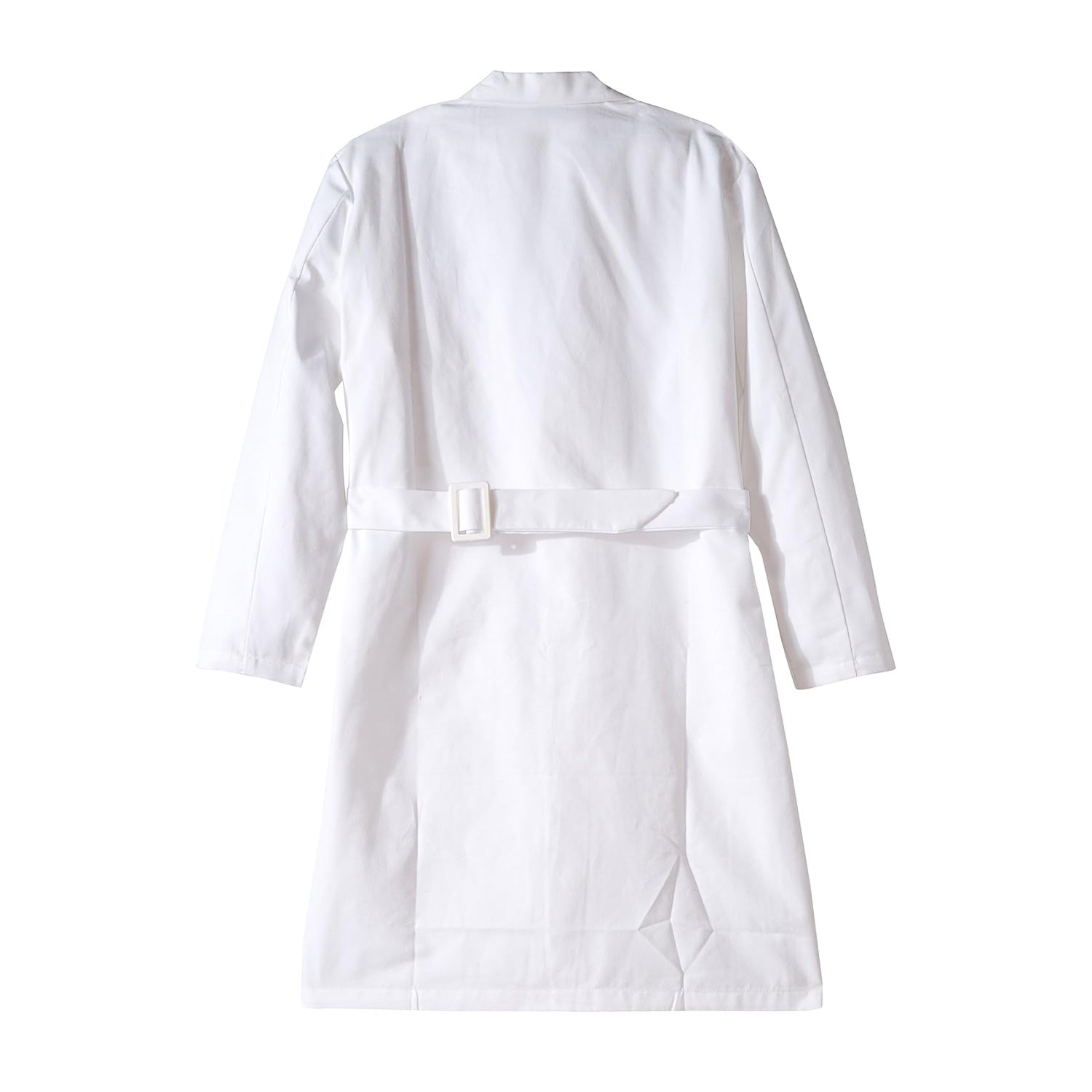 United Scientific® Laboratory Coat – White Cotton Blend Lab Coat with Pockets