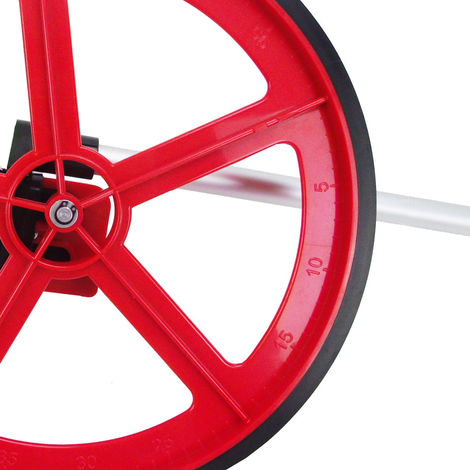 United Scientific® Trundle Wheel – Precision Distance Measuring Tool with Telescoping Handle, Counter & Carrying Case