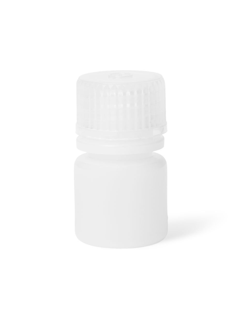 United Scientific® UniStore™ Narrow Mouth HDPE Reagent Bottles, 8mL - Pack of 72 | Leakproof Lab Bottles