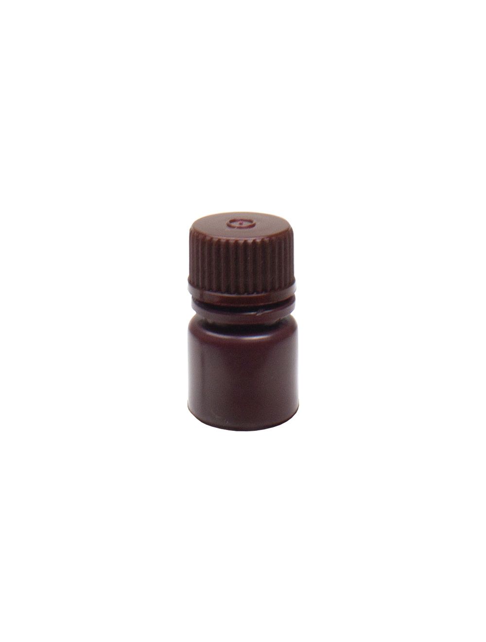 4mL Narrow Mouth Amber Reagent Bottles, HDPE – Pack of 72 | United Scientific® UniStore™