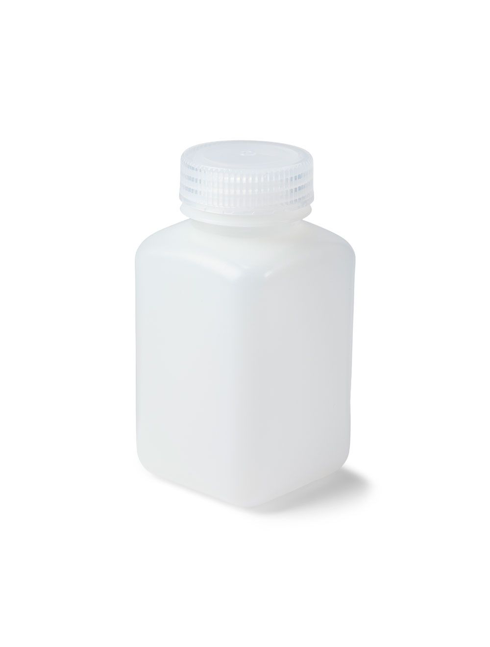HDPE Wide Mouth Square Bottles – Pack of 12 | United Scientific™ UniStore™ Leakproof Lab Bottles