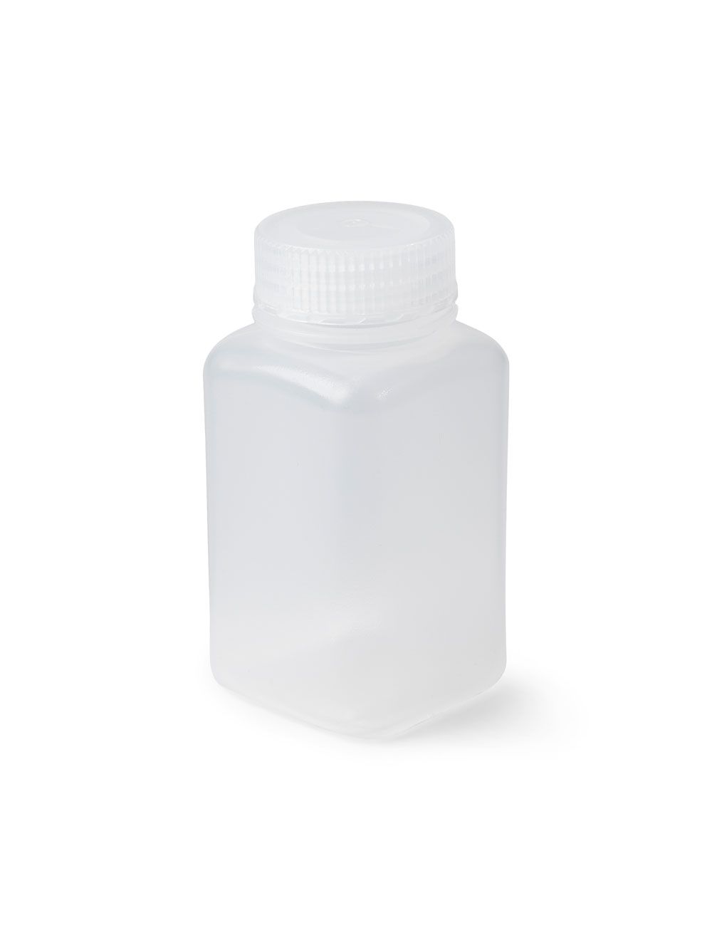 61 mL Wide Mouth Square Laboratory Bottles, PPCO – Leakproof & Autoclavable – Pack of 12 | United Scientific™ UniStore™