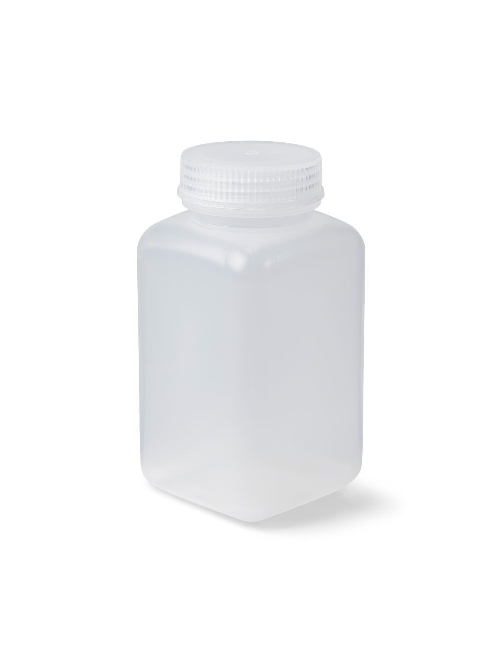 63 mL Wide Mouth Square Laboratory Bottles, PPCO – Leakproof & Autoclavable – Pack of 12 | United Scientific™ UniStore™