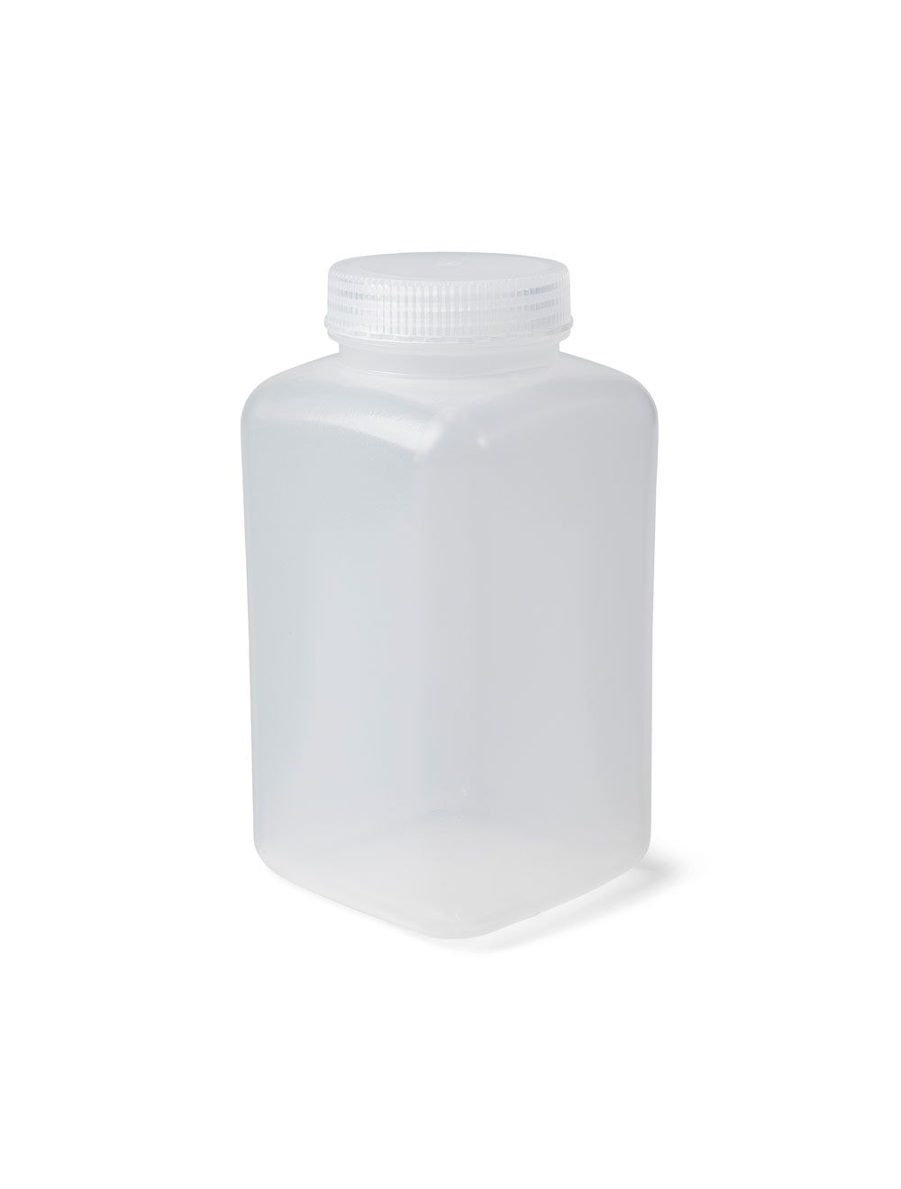 64 mL Wide Mouth Square Laboratory Bottles, PPCO – Leakproof & Autoclavable – Pack of 12 | United Scientific™ UniStore™