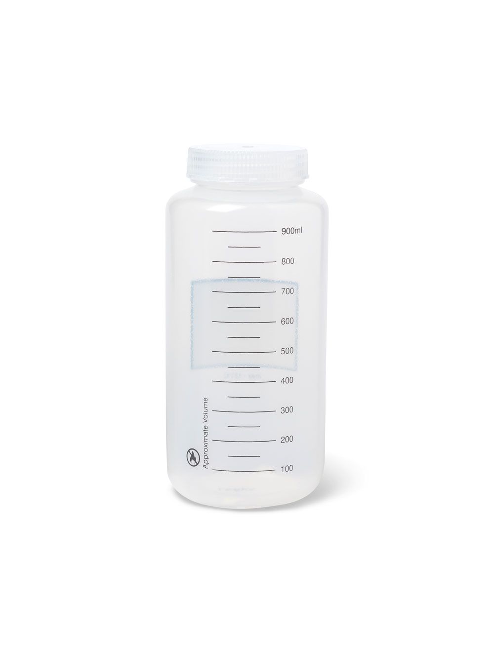 125 mL Graduated Wide Mouth Bottles, Leakproof, Autoclavable Polypropylene (PP), Pack of 12 – United Scientific™ UniStore™