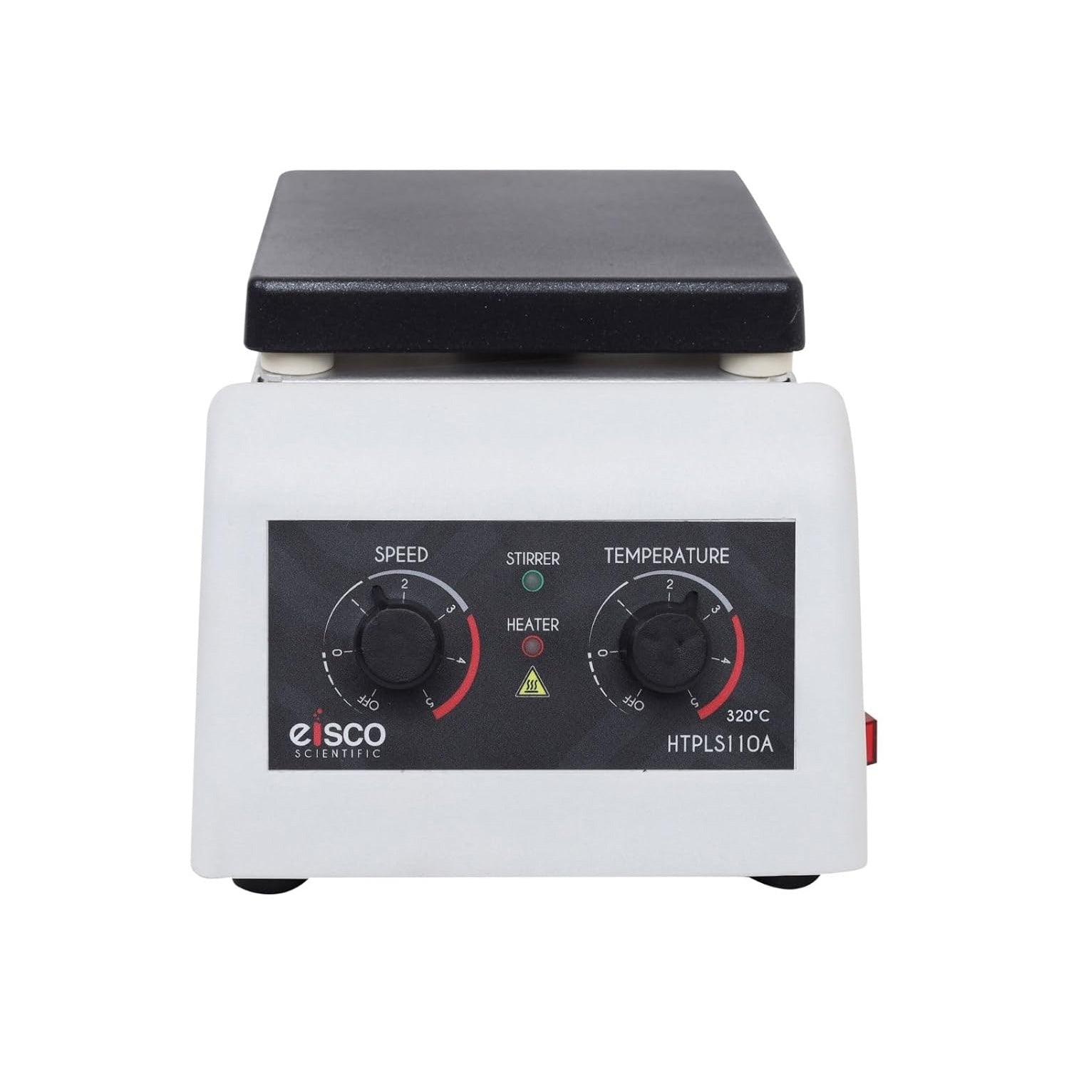 Eisco Endurance Magnetic Hot Plate Stirrer – 250W, 320°C Max, Variable Speed 100–2000 RPM, 2L Capacity, Teflon-Coated Aluminum Plate