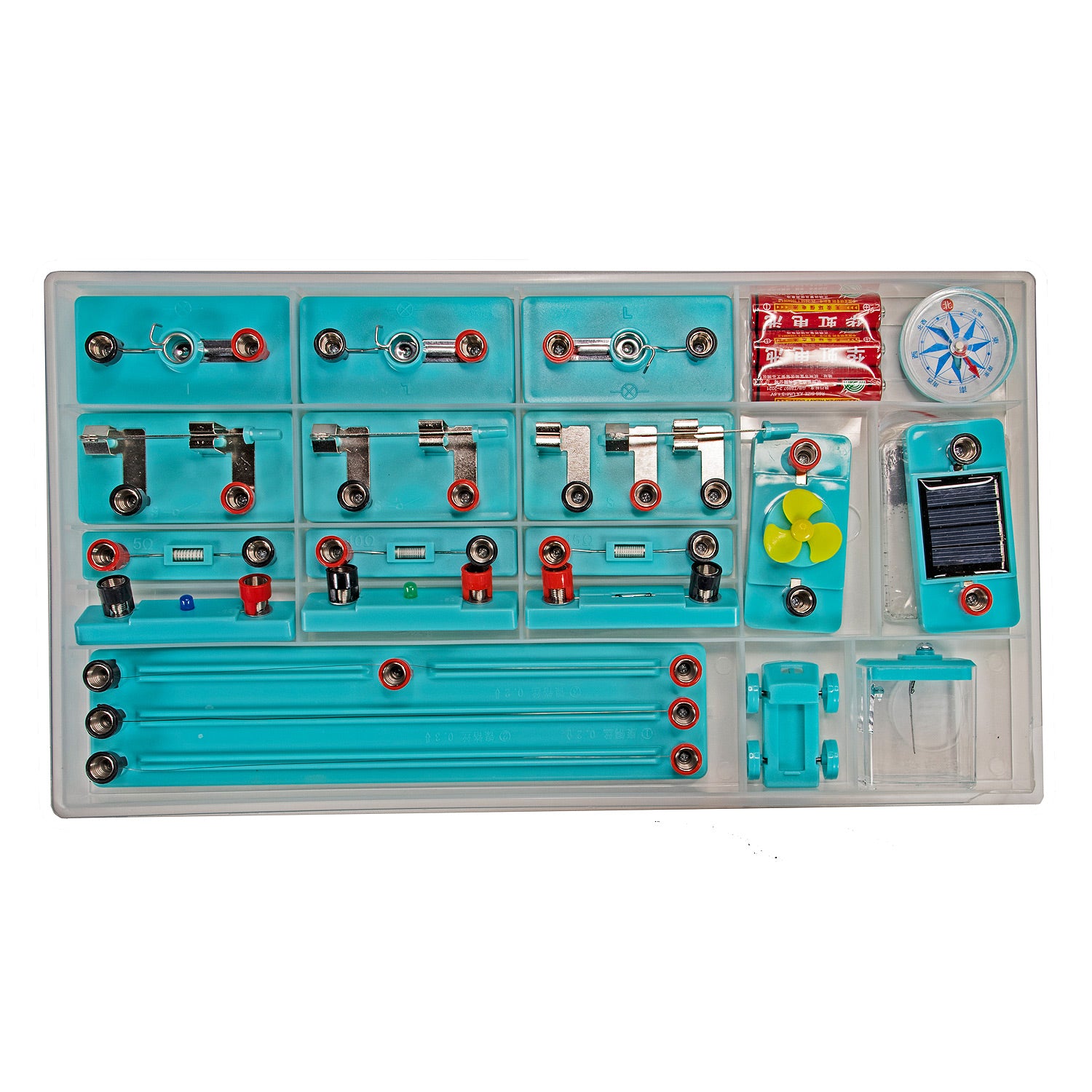 Advanced Electricity and Magnetism Kit – 58-Piece STEM Learning Set for Grades 4–12 | United Scientific®