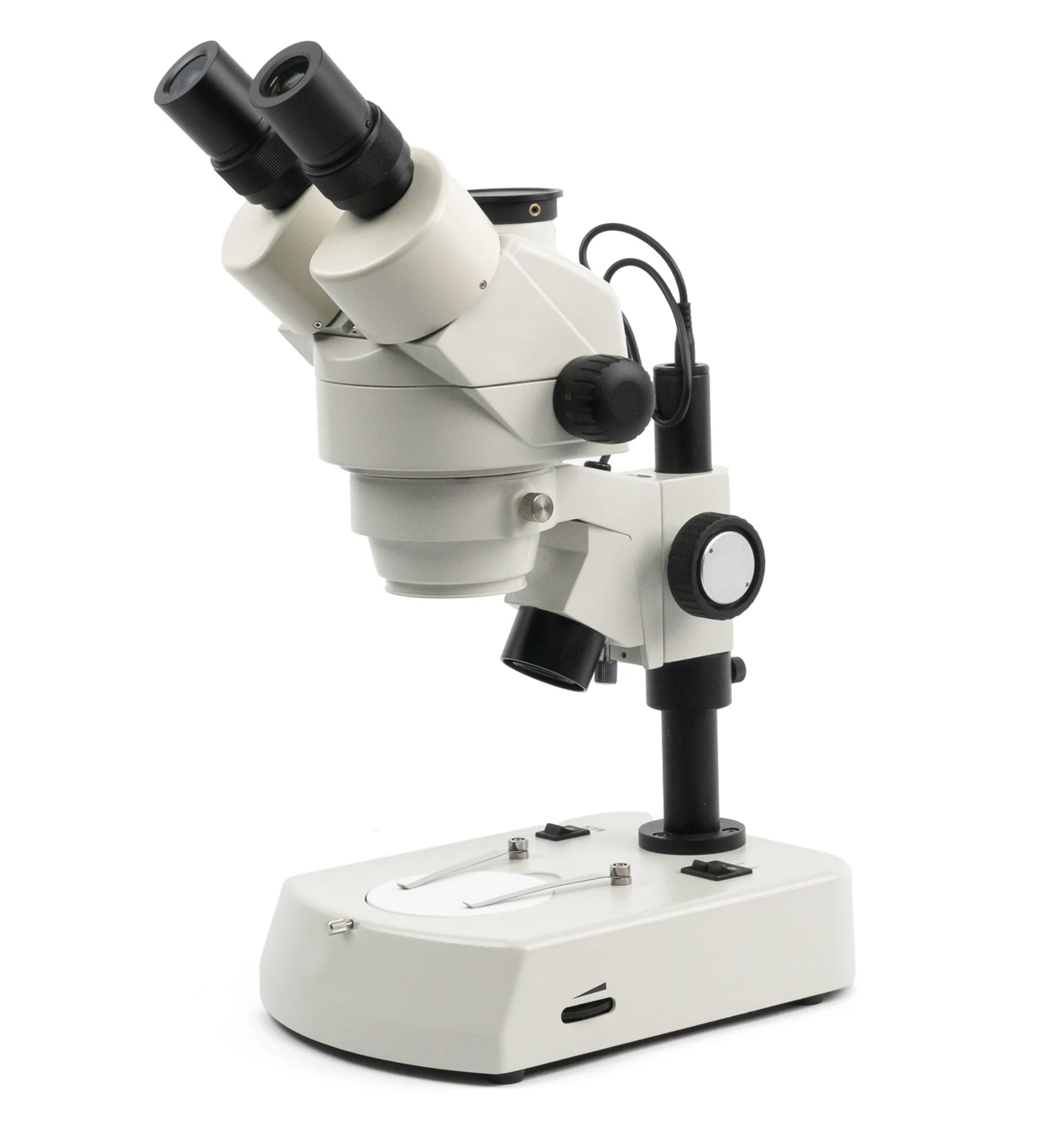 National 440-440PLL Series Zoom Stereo Microscopes — Dual LED Precision for Labs, Industry & Education
