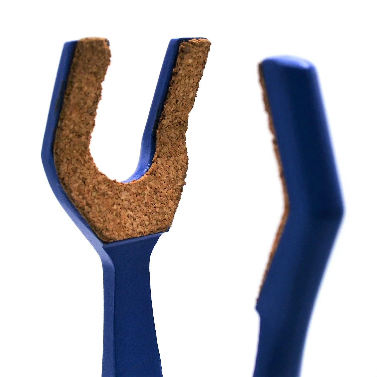 3-Finger Cork Lined Extension Clamp with Swivel Bosshead – 3.4" Max Opening, Zinc Alloy Lab Clamp for Flasks, Beakers & Test Tubes