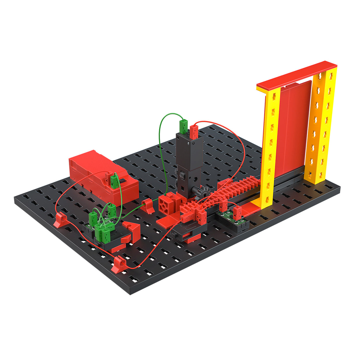 fischertechnik STEM Electronics Kit – 180-Piece Educational Circuit Building Set with 23 Models & 60 Experiments