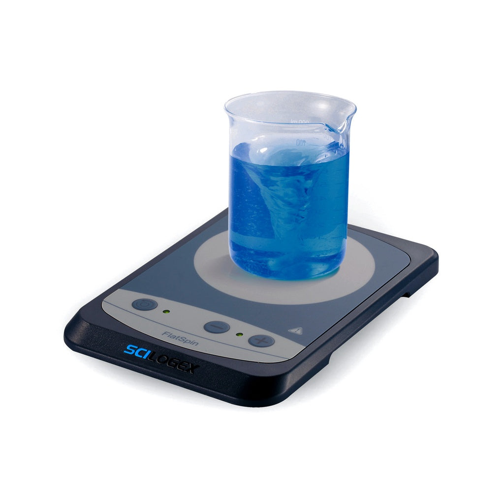 Scilogex SCI‑Spin Ultra‑Flat Magnetic Stirrer – 15–1500 RPM, IP65 Chemical‑Resistant PET Plate