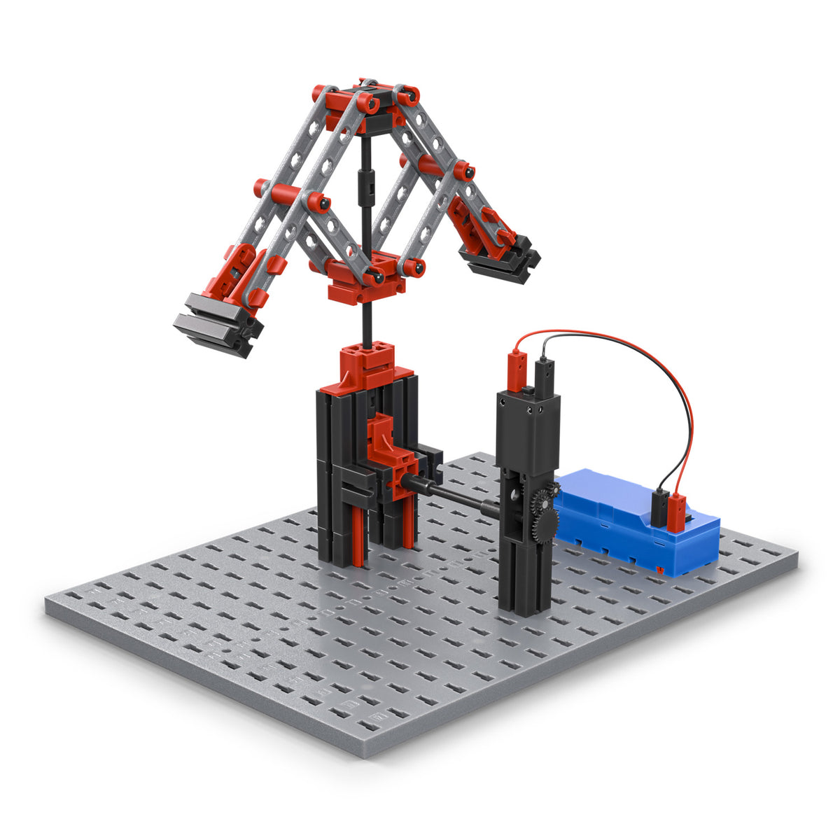 fischertechnik STEM Mechanics Educational Engineering Kit – 502 Pieces, 32 Models for Gears, Simple Machines & Statics