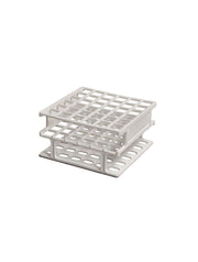 United Scientific® 1-Piece Polypropylene Test Tube Rack – 13mm x 36 Tubes, Autoclavable, Chemical-Resistant – Pack of 4