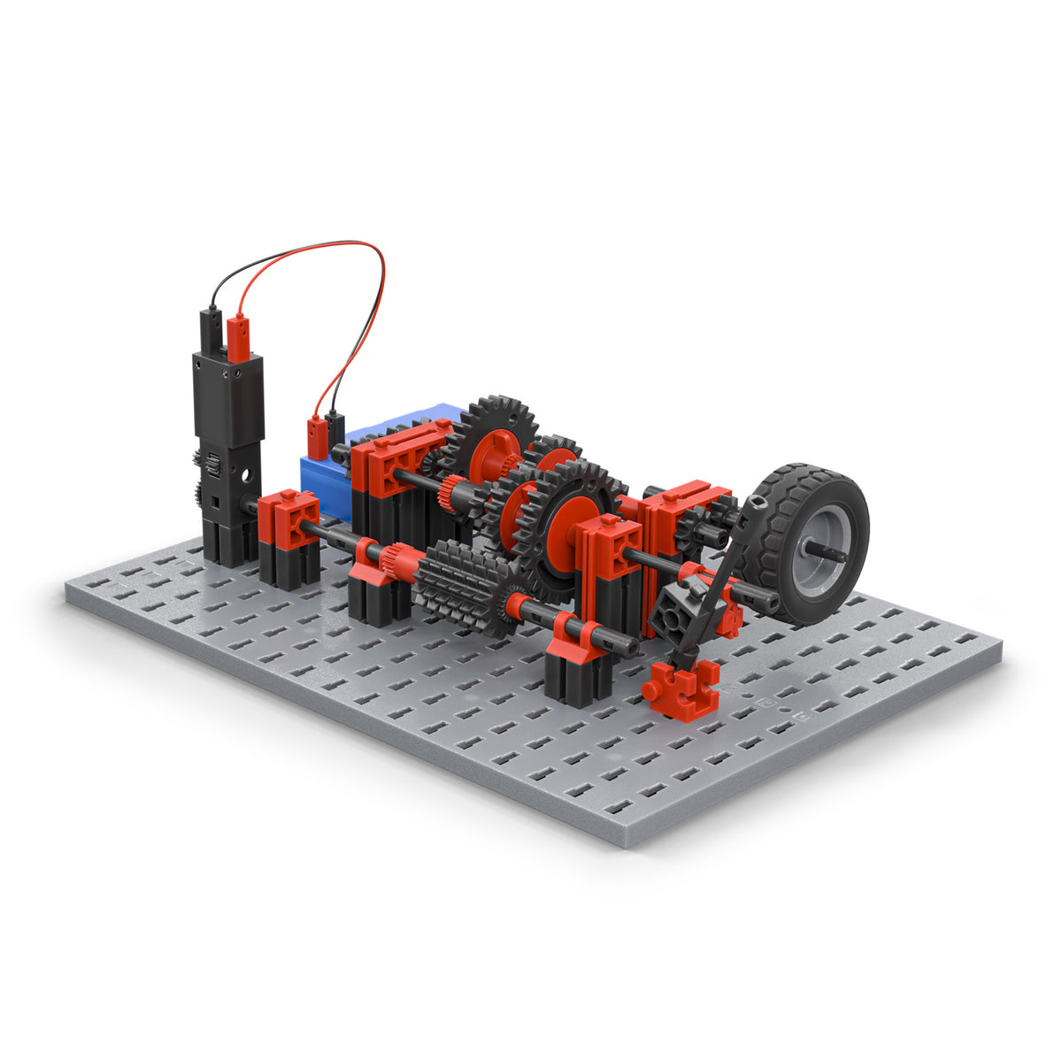 fischertechnik STEM Mechanics Educational Engineering Kit – 502 Pieces, 32 Models for Gears, Simple Machines & Statics