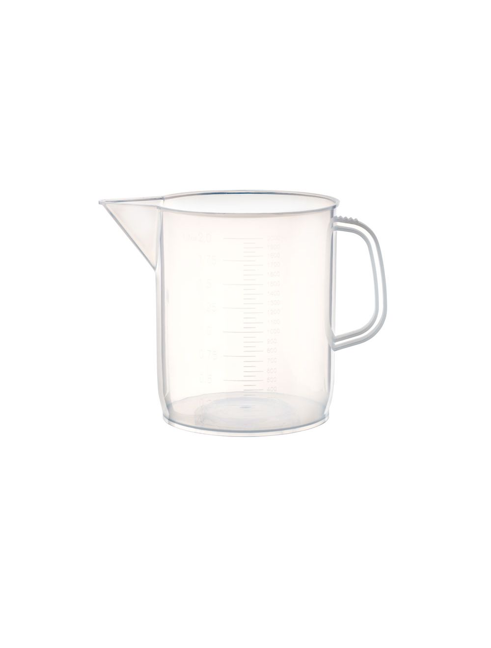 5000mL Polypropylene Beaker with Handle – United Scientific® Short Form, Chemical-Resistant, Autoclavable – 1 Pack