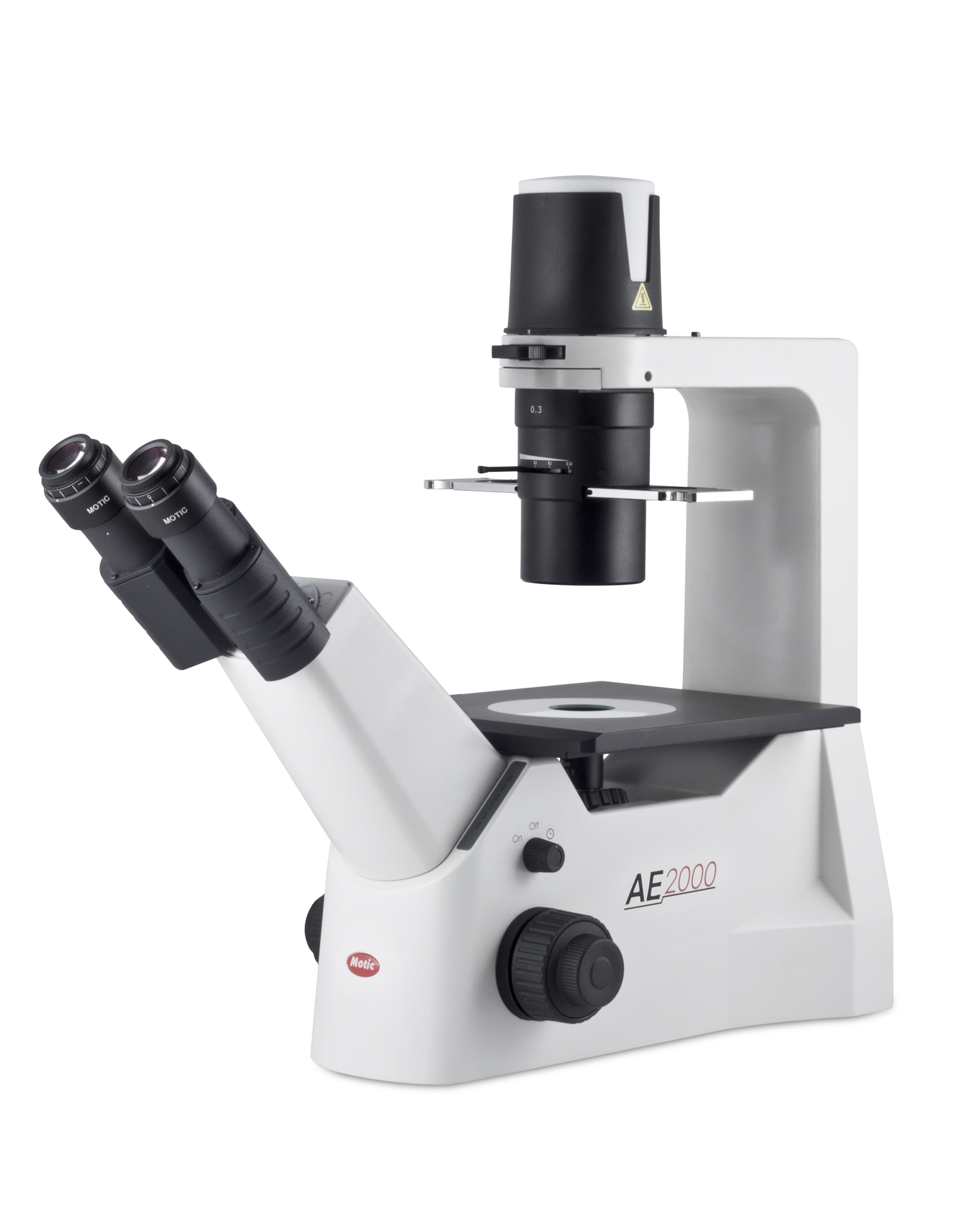 Motic AE2000 Inverted Microscopes – LED Illumination, Phase Contrast, CCIS® Plan Achromat Optics for Live Cell Observation