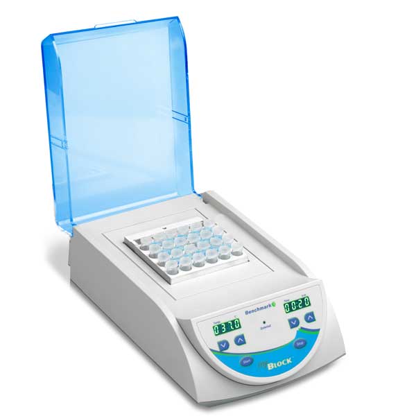 Benchmark MyBlock I Digital Dry Bath Incubator – Single Chamber with Hinged Lid, Microprocessor Control, Compatible with Quick-Flip Blocks (Blocks Sold Separately)