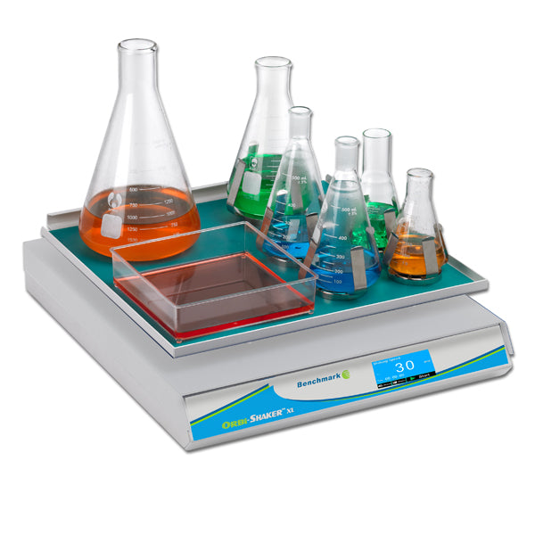 Orbi-Shaker™ XL Laboratory Orbital Shaker with Touchscreen & 18"x18" Rubber Mat Platform – High Capacity, MAGic Clamp™ Compatible