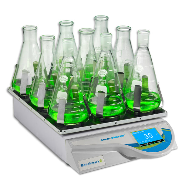 Orbi-Shaker™ Digital Laboratory Orbital Shaker with Touchscreen & Non-Slip Rubber Mat Platform – 13"x12", 300 RPM, MAGic Clamp™ Compatible