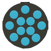 Foam Tube Rack for 12 x 15mL Tubes – Compatible with Benchmark BenchMixer™ V2 (BV1003 only)