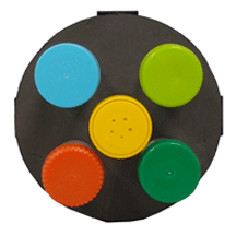 Foam Tube Rack for 5 x 50mL Tubes – Compatible with Benchmark BenchMixer™ V2 (BV1003 only)