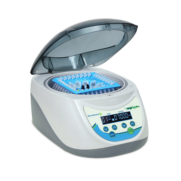 MyFuge™ 12 Plus Digital Mini Centrifuge – High-Speed Lab Centrifuge with COMBI-Rotor for Microtubes & PCR Strips