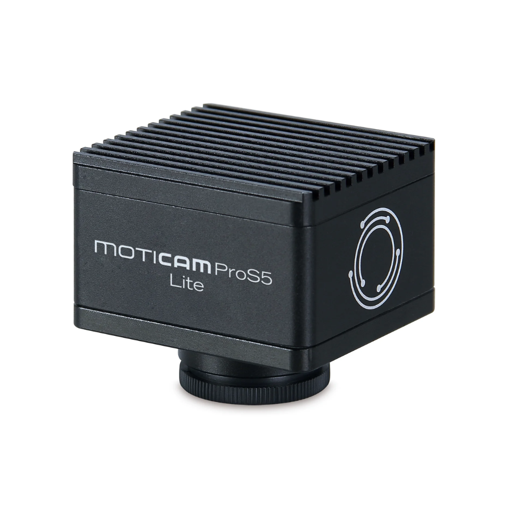 Motic Moticam ProS5 Lite 5MP sCMOS Digital Microscope Camera with Global Shutter & USB 3.1 – High-Sensitivity Imaging for Biomedical & Industrial Applications