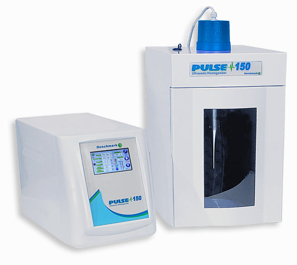 Benchmark Scientific Pulse 150 Ultrasonic Homogenizer – 150W Sonicator for Cell Disruption, DNA Shearing & ChIP Assays